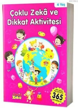 Çoklu Zeka ve Dikkat Aktivitesi 4 Yaş - Pembe Kitap