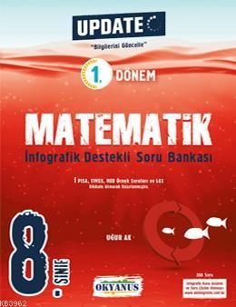 Okyanus Yayınları 8. Sınıf Update 1. Dönem İnfografik Destekli Matematik Soru Bankası