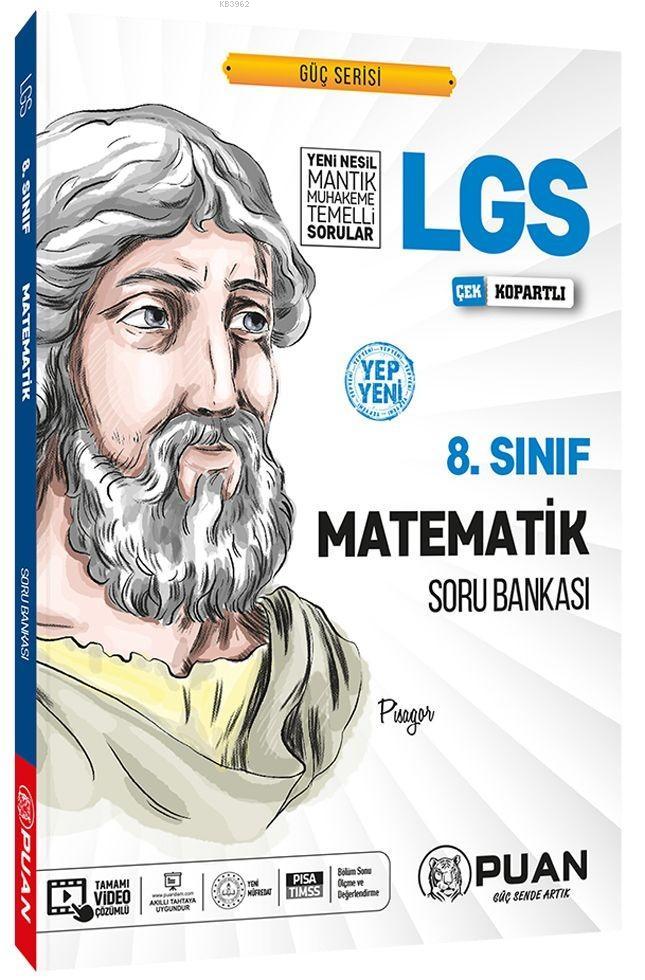 Puan Yayınları 8. Sınıf LGS Matematik Soru Bankası Puan 