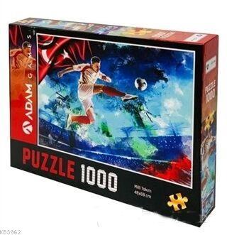 Adam Games Milli Takım 1000 Parça Puzzle 48x68