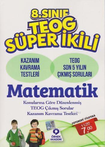 8 Sinif Teog Super Ikili Matematik Kolektif 9786059769730 Kitap Kitapistiyorum Com