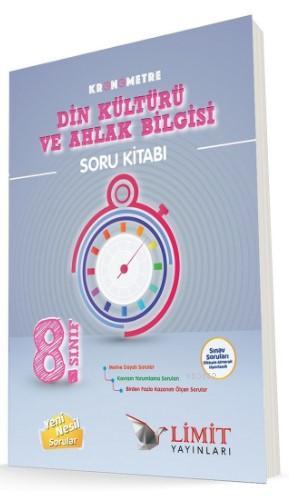 Limit Yayınları 8. Sınıf LGS Din Kültürü ve Ahlak Bilgisi Kronometre Soru Kitabı Limit 
