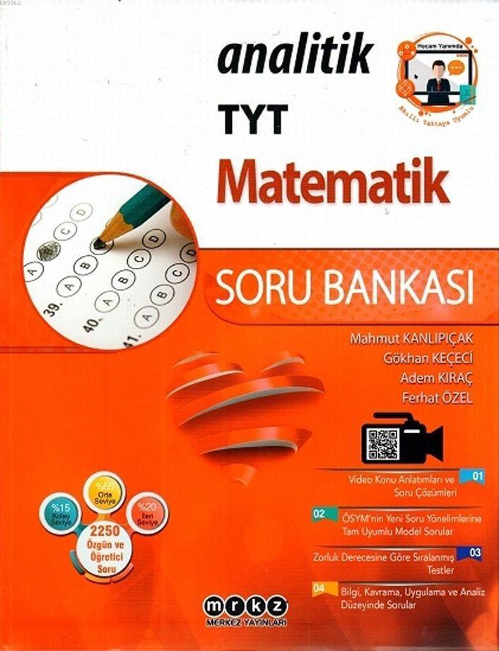  Merkez Yayınları TYT Matematik Analitik Soru Bankası Merkez 