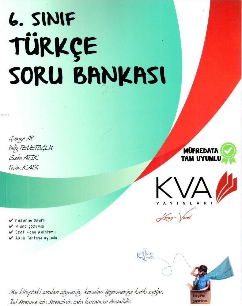 Koray Varol Yayınları 6. Sınıf Türkçe Soru Bankası Koray Varol 