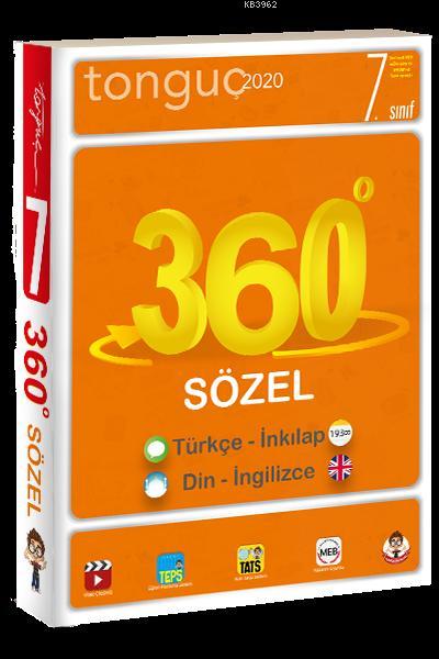 Tonguç Yayınları 7. Sınıf Sözel 360 Soru Bankası (Cep Kitabı) Tonguç 