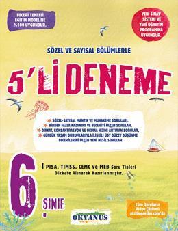  Okyanus Yayınları 6 Sınıf 5 li Deneme Okyanus Y | Okyanus Yayınları 6 Sınıf 5 li Deneme Okyanus Y | Okyanus Yayınları (Hazırlık) | 9786057985750 