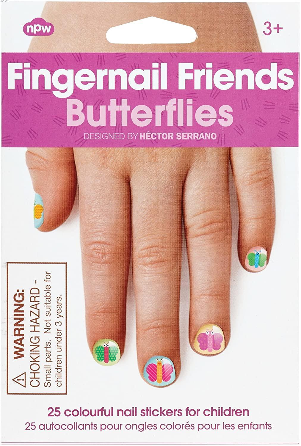 Fingernail Friends Tırnak Çıkartması