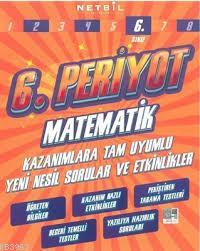  6 Sınıf Matematik Periyot | Netbil Yayıncılık | 9786257857260 