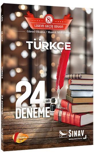 Sınav Dergisi Yayınları 8. Sınıf LGS Türkçe 24 Ayar Deneme Sınav Dergisi 