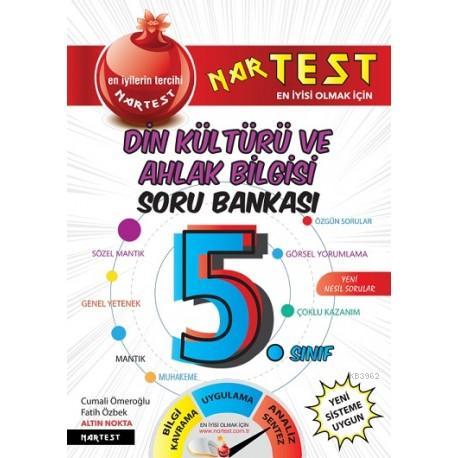 Nartest Yayınları 5. Sınıf Din Kültürü ve Ahlak Bilgisi Soru Bankası Nartest 