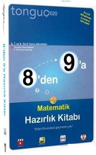 Tonguç Yayınları 8 den 9 a Matematik Hazırlık Kitabı Tonguç 