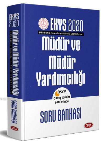 Data Yayınları 2020 EKYS MEB Müdür ve Müdür Yardımcılığı Soru Bankası