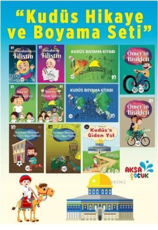 Çocuklar İçin Kudüs Hikaye ve Boyama Seti 11. Kitap