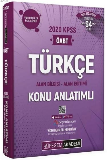 2020 Kpss Oabt Turkce Video Destekli Konu Anlatimli Kolektif 9786052418901 Kitap Garantikitap Com