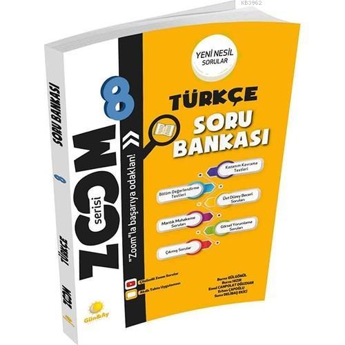 Günay Yayınları 8. Sınıf LGS Türkçe Zoom Soru Bankası Günay 