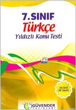 7. Sınıf Türkçe Yıldızlı Konu Testi