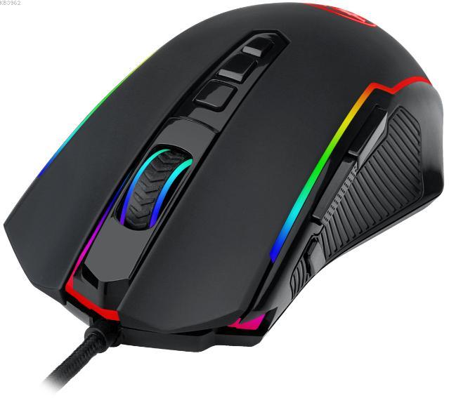 Redragon Ranger RGB Aydınlatmalı 12400 DPI Gaming Mouse M910