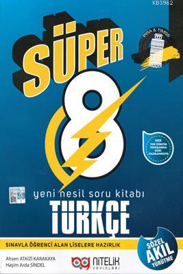 Nitelik Yayınları 8. Sınıf LGS Süper Türkçe Yeni Nesil Soru Kitabı Nitelik 