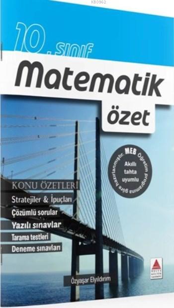 Delta Kültür Yayınları 10. Sınıf Matematik Özet Delta Kültür 