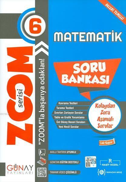 Günay 6.Sınıf Zoom Serisi Matematik Soru Bankası