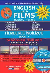 English With Films - Book: 1; İngilizce Türkçe (DVD Film Hediyeli)