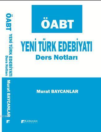 Öabt Yeni Türk Edebiyatı Ders Notları