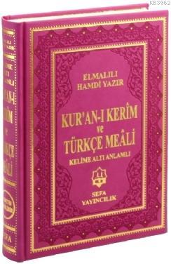 Kur'an-ı Kerim ve Türkçe Meali (Orta Boy - Termo Deri)