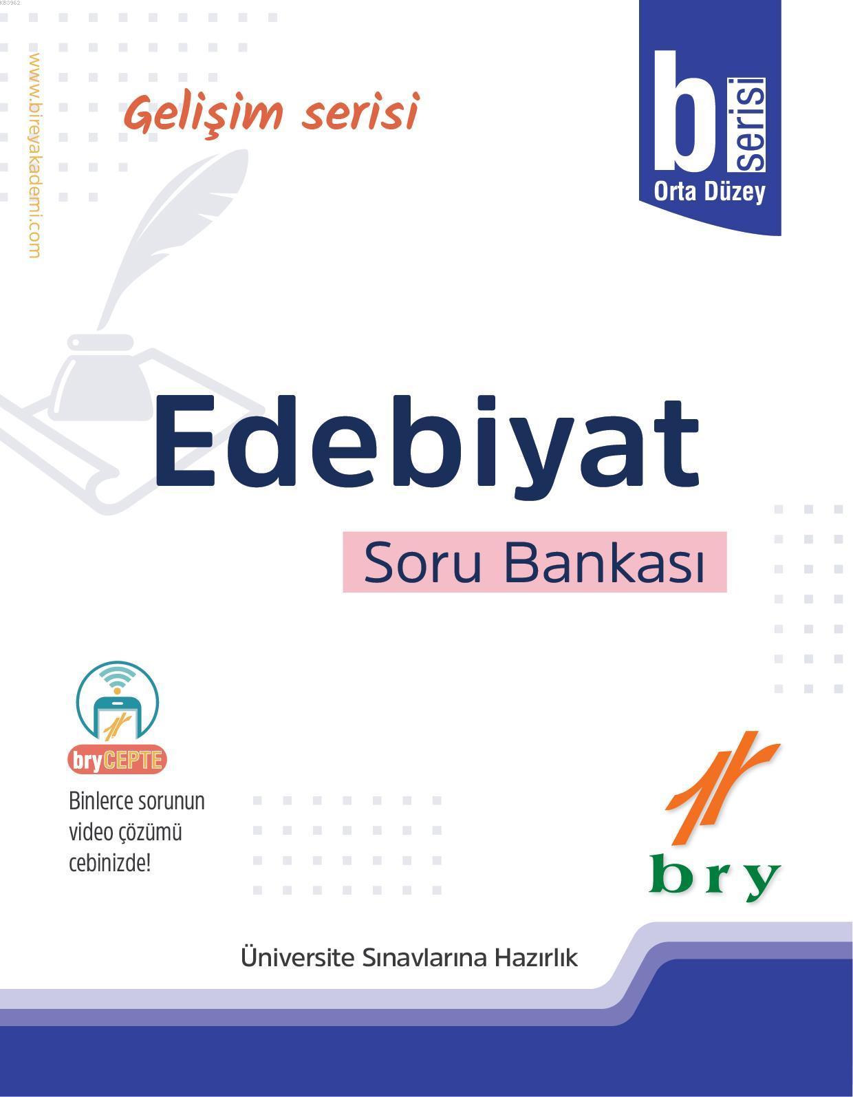 BRY Gelişim Serisi - Edebiyat Soru Bankası