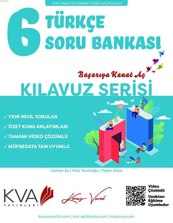 Koray Varol 6.Sınıf Kilavuz Serisi Türkçe Soru Bankası 2021