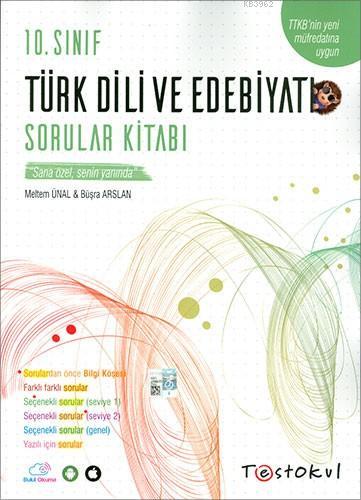 Test Okul Yayınları 10. Sınıf Türk Dili ve Edebiyatı Sorular Kitabı Test Okul 