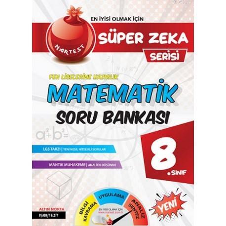 Nartest Yayınları 8. Sınıf LGS Süper Zeka Matematik Soru Bankası Nartest 