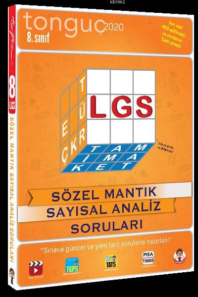 Tonguç Yayınları 8. Sınıf LGS Sözel Mantık Sayısal Analiz Soruları Tonguç 