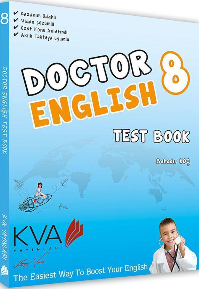 Koray Varol Yayınları 8. Sınıf LGS Doctor English Test Book Koray Varol 
