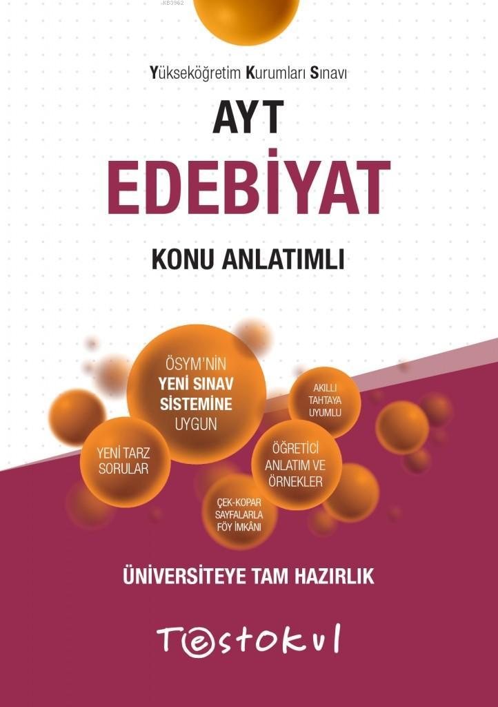 Test Okul Yayınları AYT Edebiyat Konu Anlatımlı Test Okul 