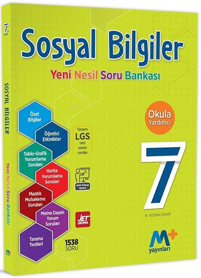 Martı Yayınları 7. Sınıf Sosyal Bilgiler Yeni Nesil Soru Bankası Martı 