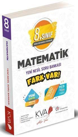 Koray Varol Yayınları 8. Sınıf LGS Matematik Yeni Nesil Soru Bankası Fark Var Koray Varol 