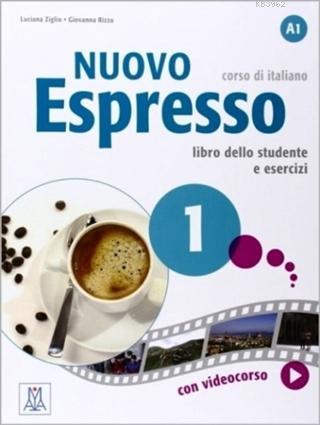 Nuovo Espresso 1 Libro Dello e Esercizi; A1 (Çalışma Kitabı) Temel Seviye İtalyanca