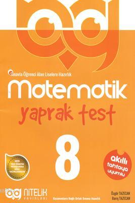 Nitelik - 8. Sınıf Matematik Yaprak Test *Yeni* 2018-2019