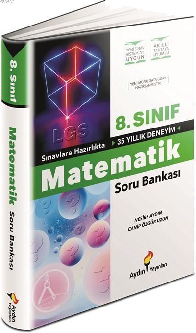 Aydın Yayınları 8. Sınıf LGS Matematik Soru Bankası Aydın 
