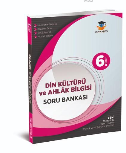 Zeka Küpü Yayınları 6. Sınıf Din Kültürü ve Ahlak Bilgisi Soru Bankası Zeka Küpü 