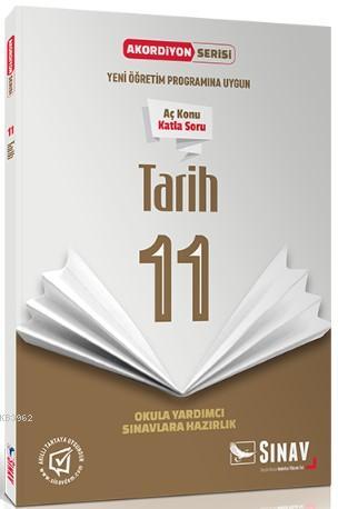 Sınav Dergisi Yayınları 11. Sınıf Tarih Akordiyon Serisi Aç Konu Katla Soru Sınav Dergisi 