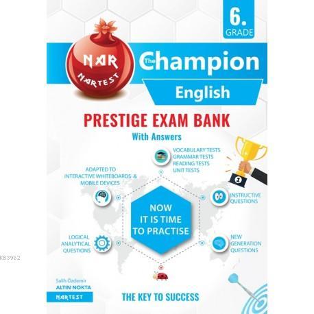 Nartest Yayınları 6. Sınıf Prestige Exam Bank The Champion Nartest 