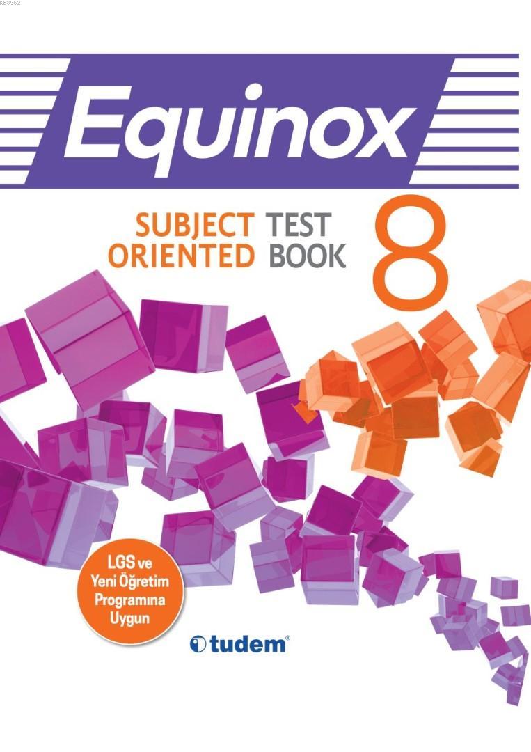 Tudem Yayınları 8. Sınıf LGS İngilizce Equinox Subject Oriented Test Book Tudem 