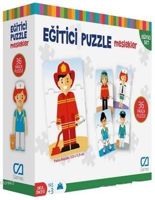 Meslekler Eğitici Puzzle | Meslekler Eğitici Puzzle | Kolektif | CA Games (Oyuncak) | 8681889040442 