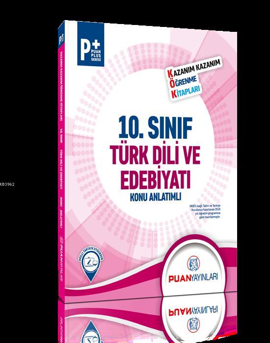 Puan Yayınları 10. Sınıf Türk Dili ve Edebiyatı KÖK Konu Anlatımı Puan 