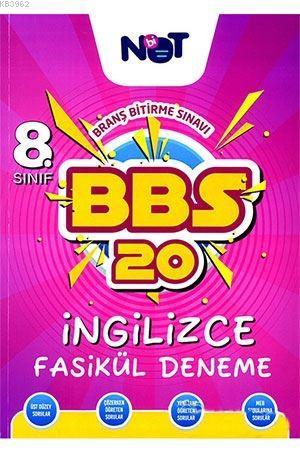BiNot Yayınları 8. Sınıf LGS İngilizce Branş Bitirme Sınavı 20 Fasikül Deneme BiNot 