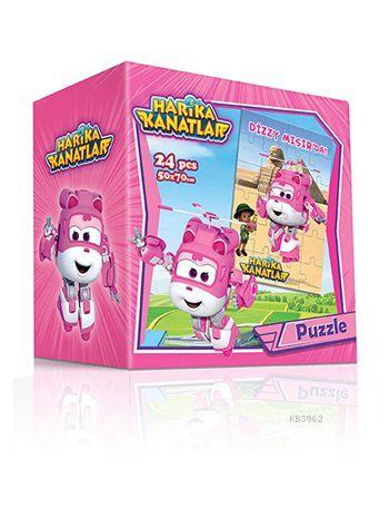Harika Kanatlar - Dizzy Mısır'da -  Puzzle; 24 Pcs 50*70 - Kutulu