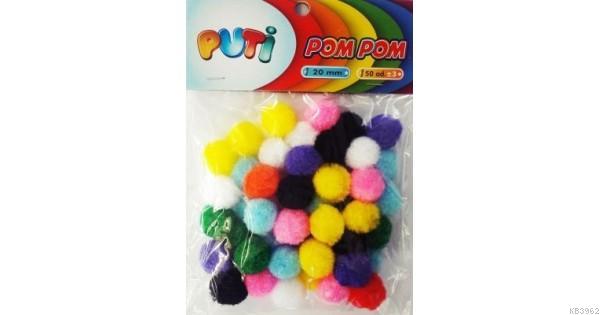  Puti Pom Pom 20 Mm 50 Adet 4452 | Puti | 8681322304452 