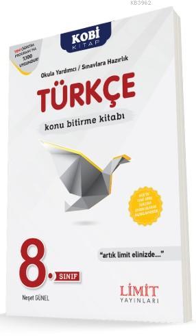 Limit Yayınları 8. Sınıf Türkçe Konu Bitirme Kitabı