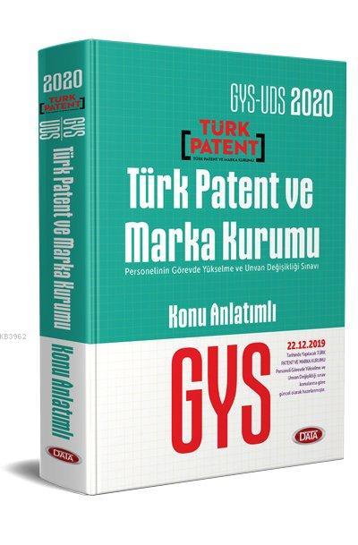 Data Yayınları 2020 GYS Türk Patent ve Marka Kurumu Konu Anlatımlı